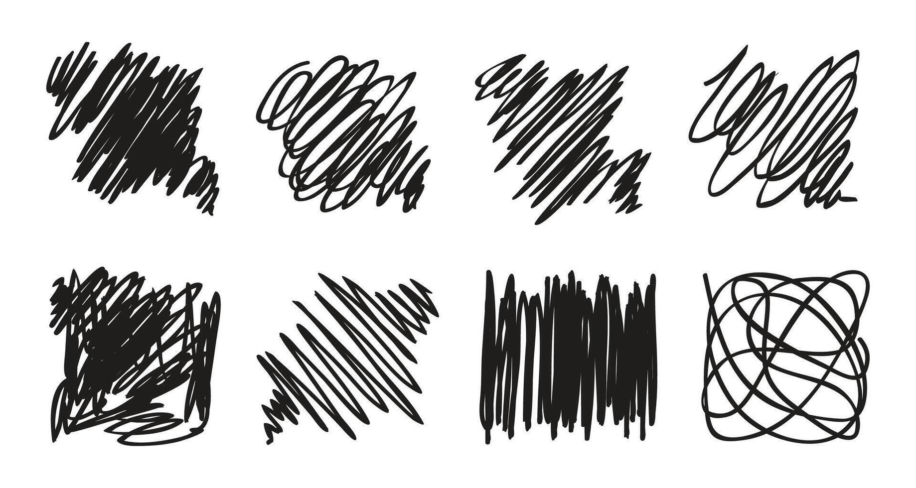 Sketch texture scribble collection. Hand drawn line pen hatching, doodle chalk sketchy clip art, freehand scribble line texture. vector