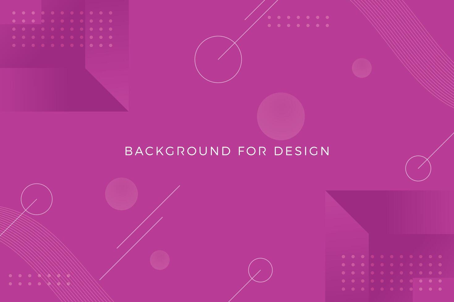 Purple shape 3d ,line and circle shape abstract background vector