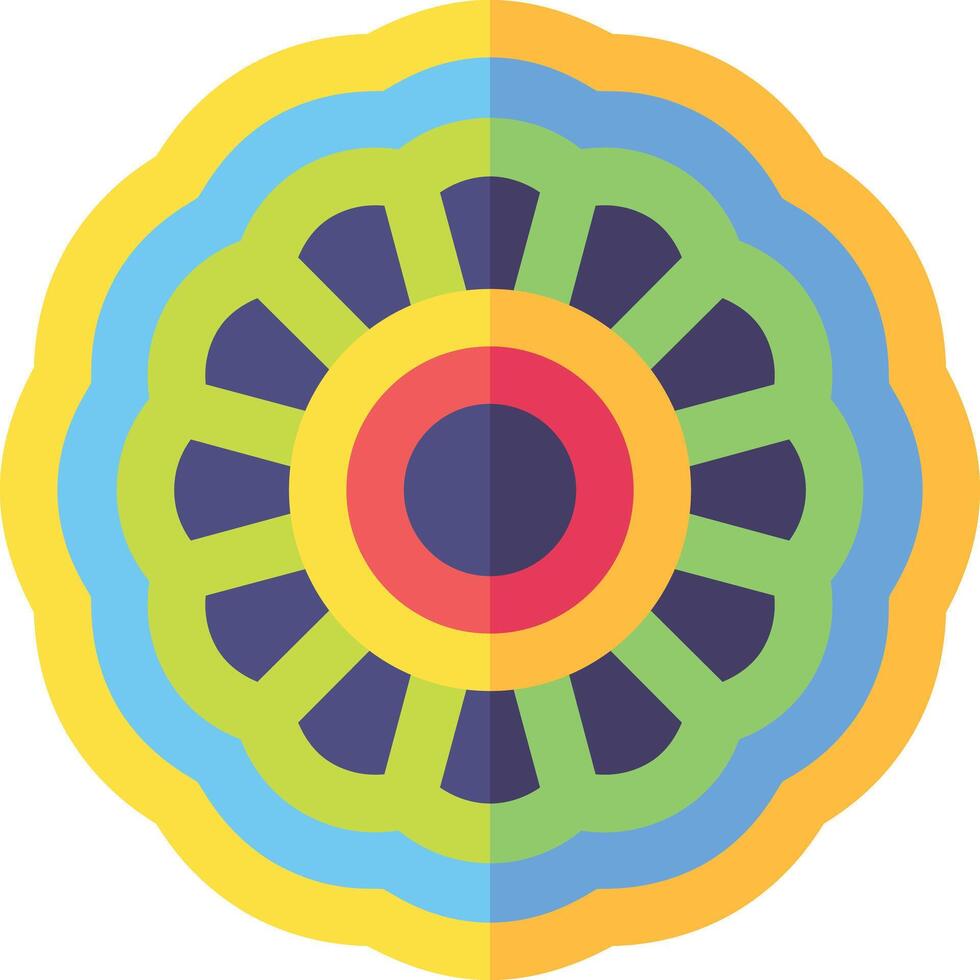mandala illustration design vector