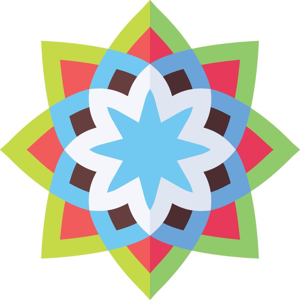 mandala illustration design vector