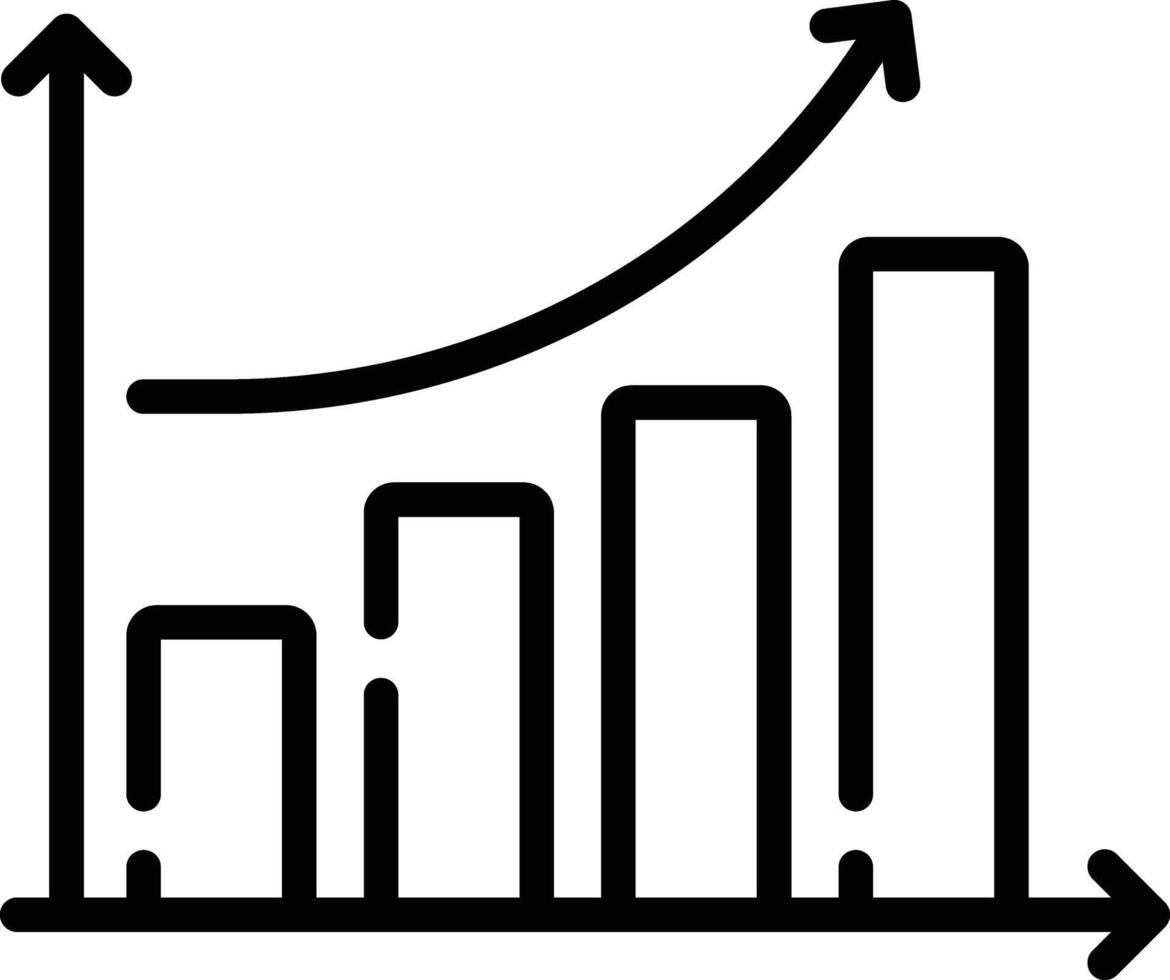 bar chart illustration design vector