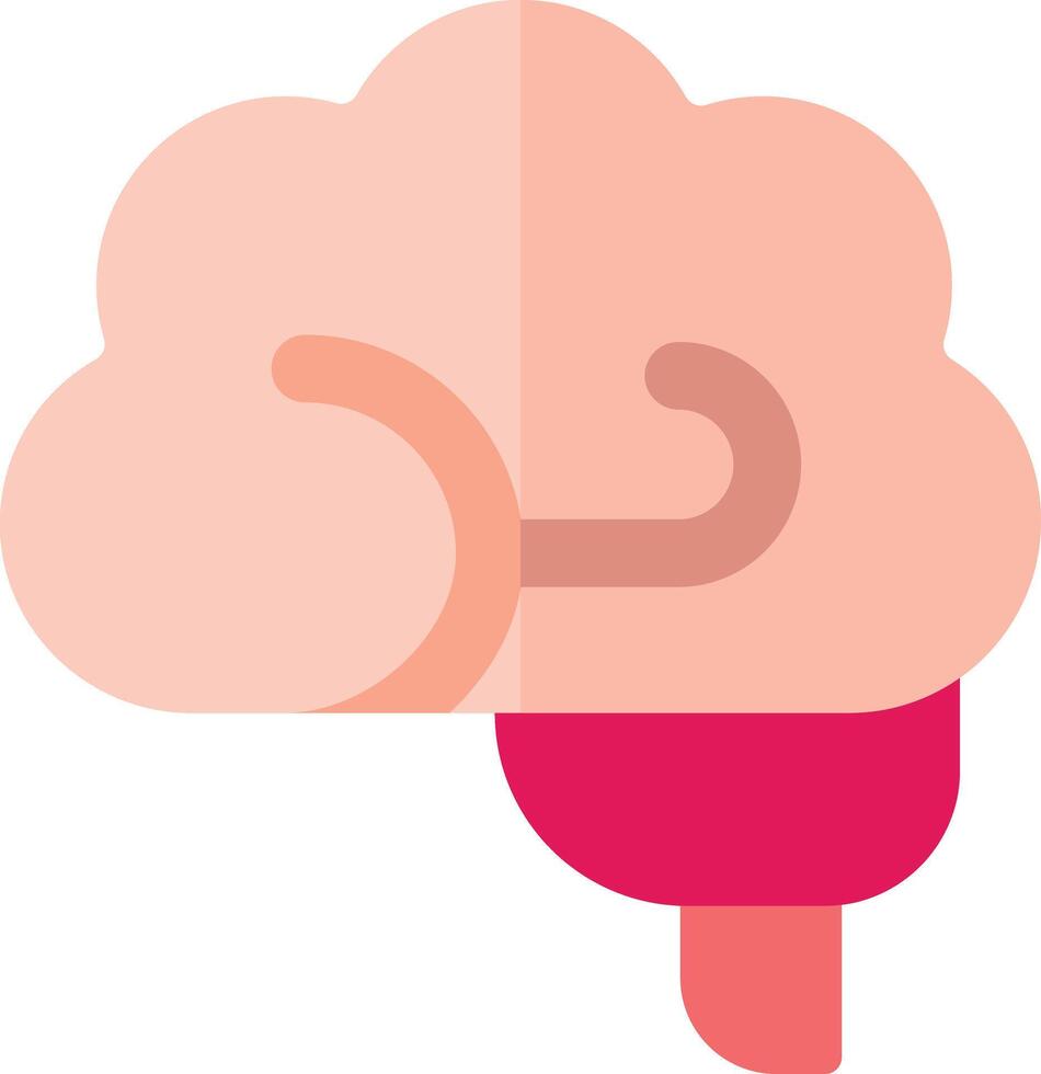 brain illustration design vector
