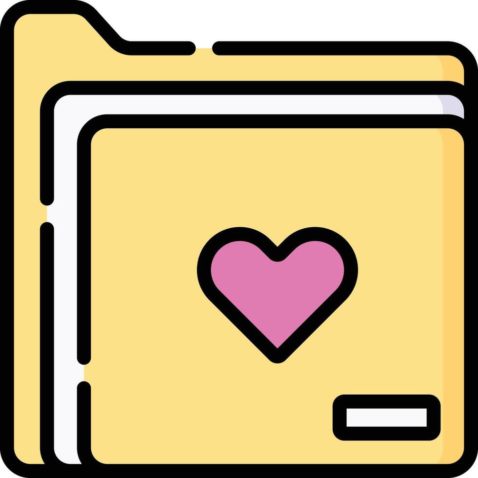 favorite illustration design vector