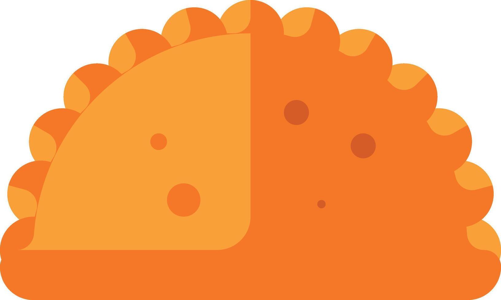 empanada illustration design vector