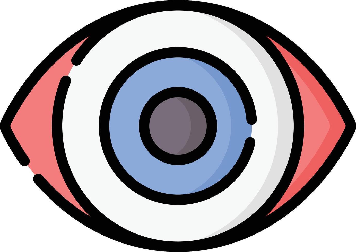 eye illustration design vector