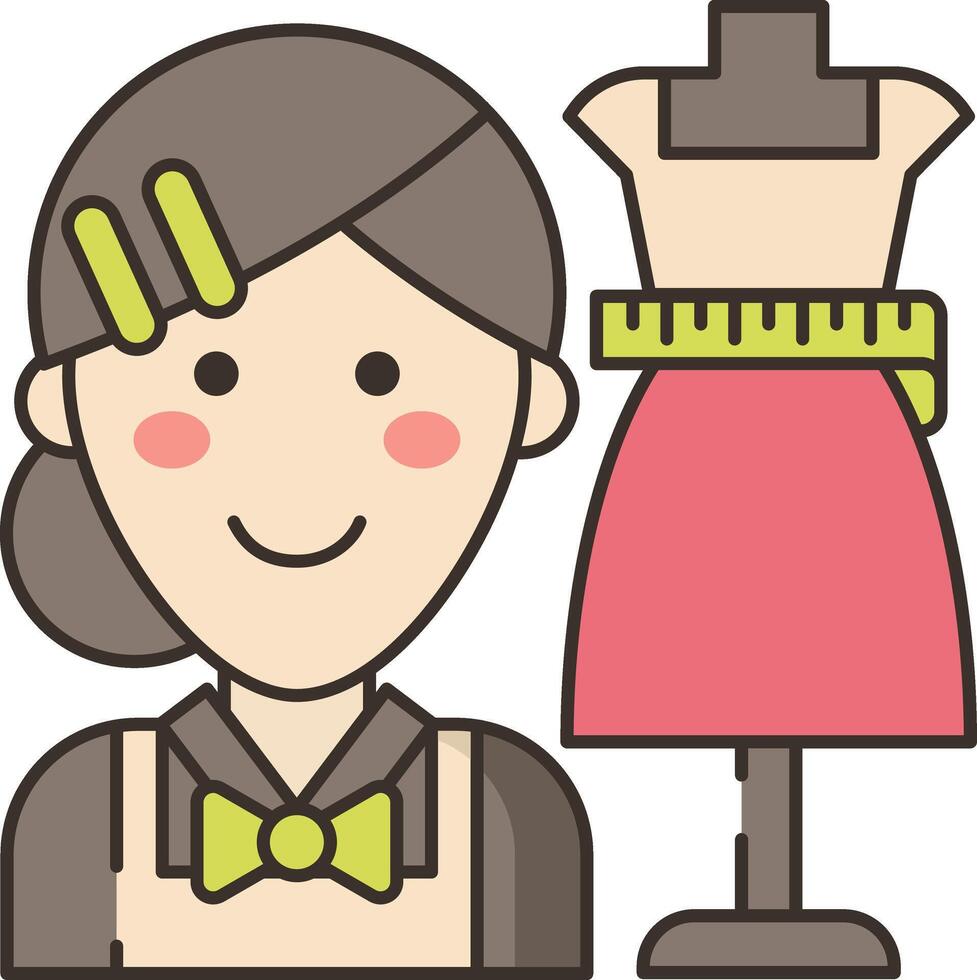 fashion designer illustration design vector
