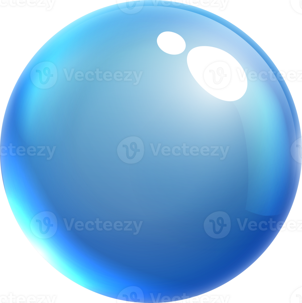 Realistic transparent 3d bubbles underwater . Soap bubbles png