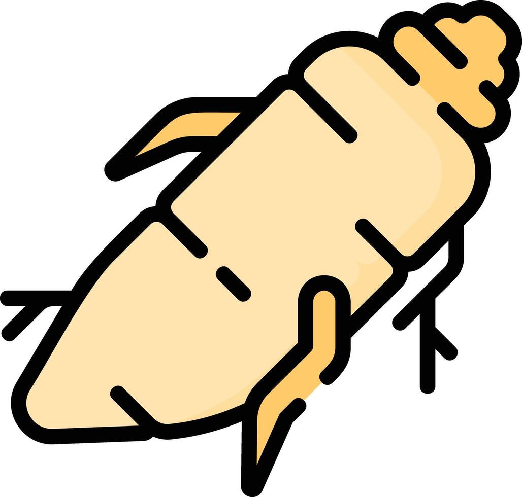 ginseng illustration design vector