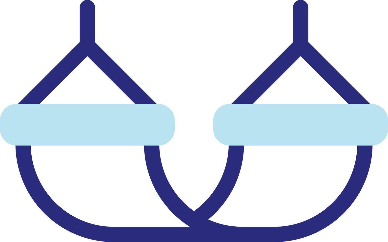hammock illustration design vector