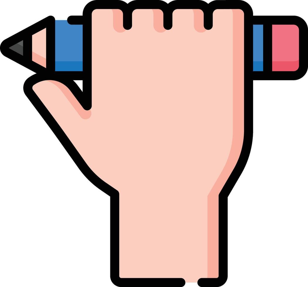 hand illustration design vector