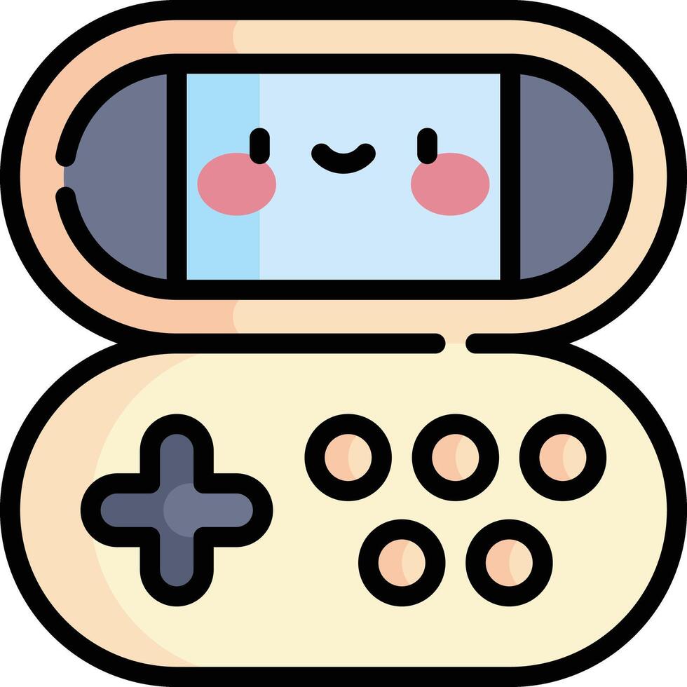 game console illustration design vector