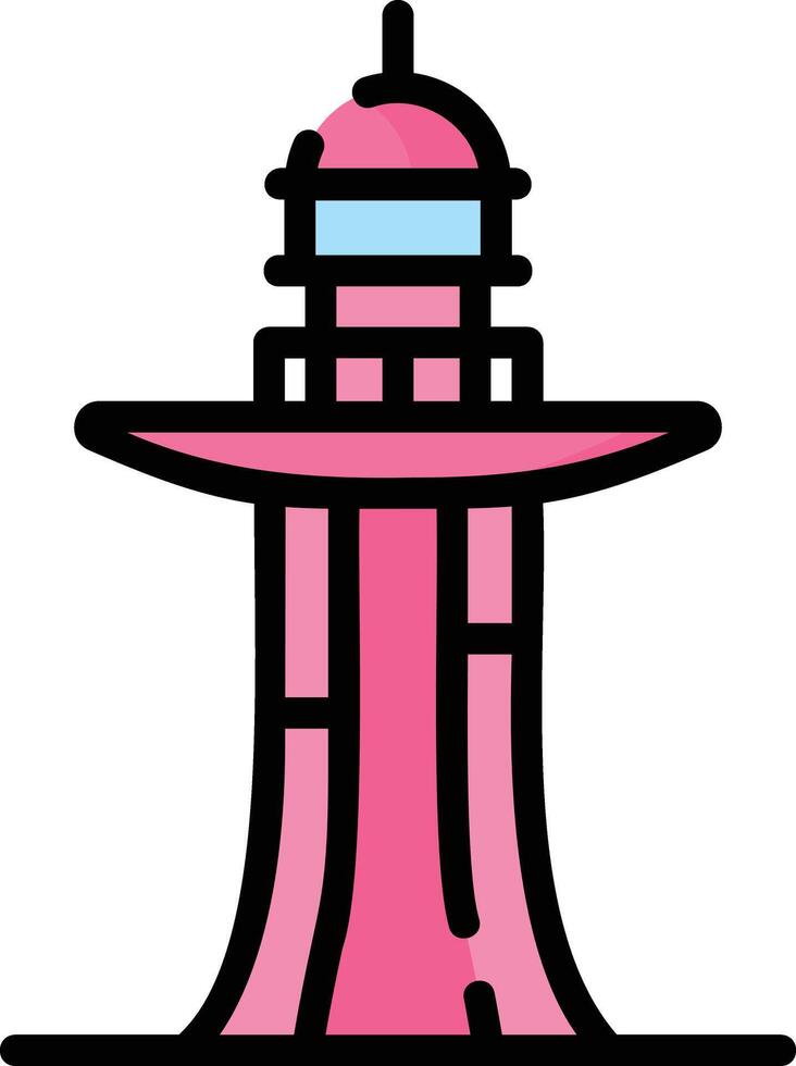 lighthouse illustration design vector
