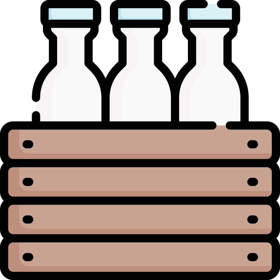 milk illustration design vector
