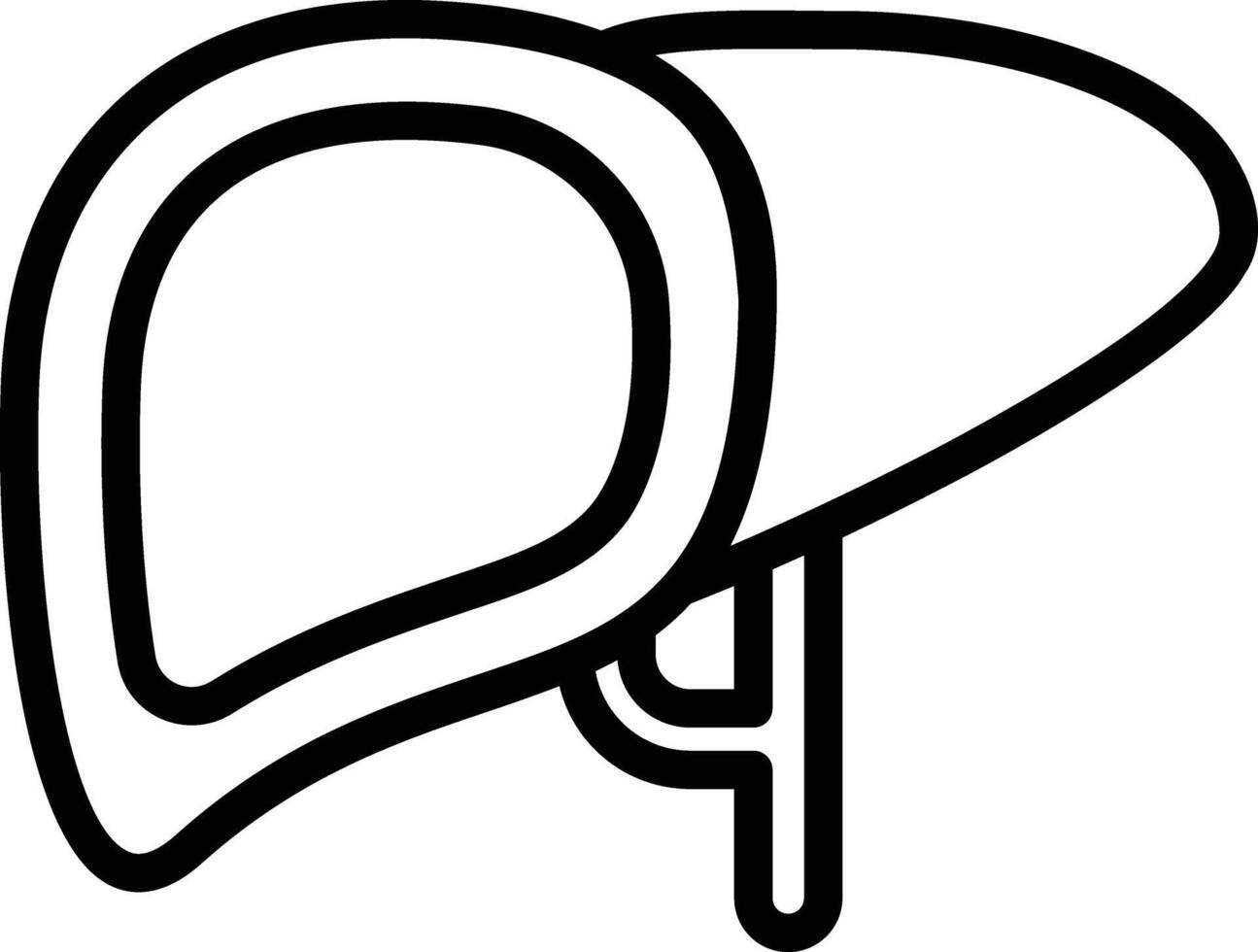 liver illustration design vector