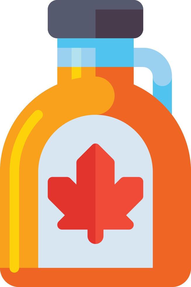 maple syrup illustration design vector
