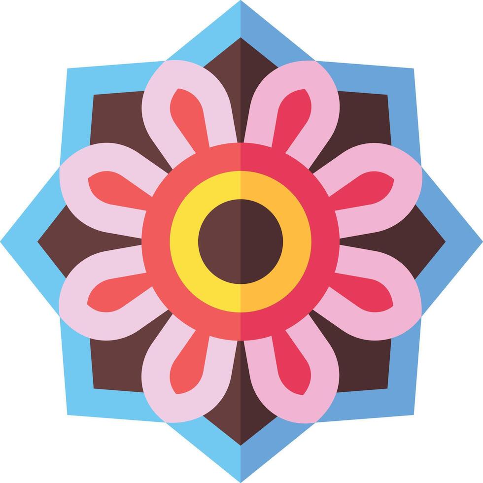 mandala illustration design vector