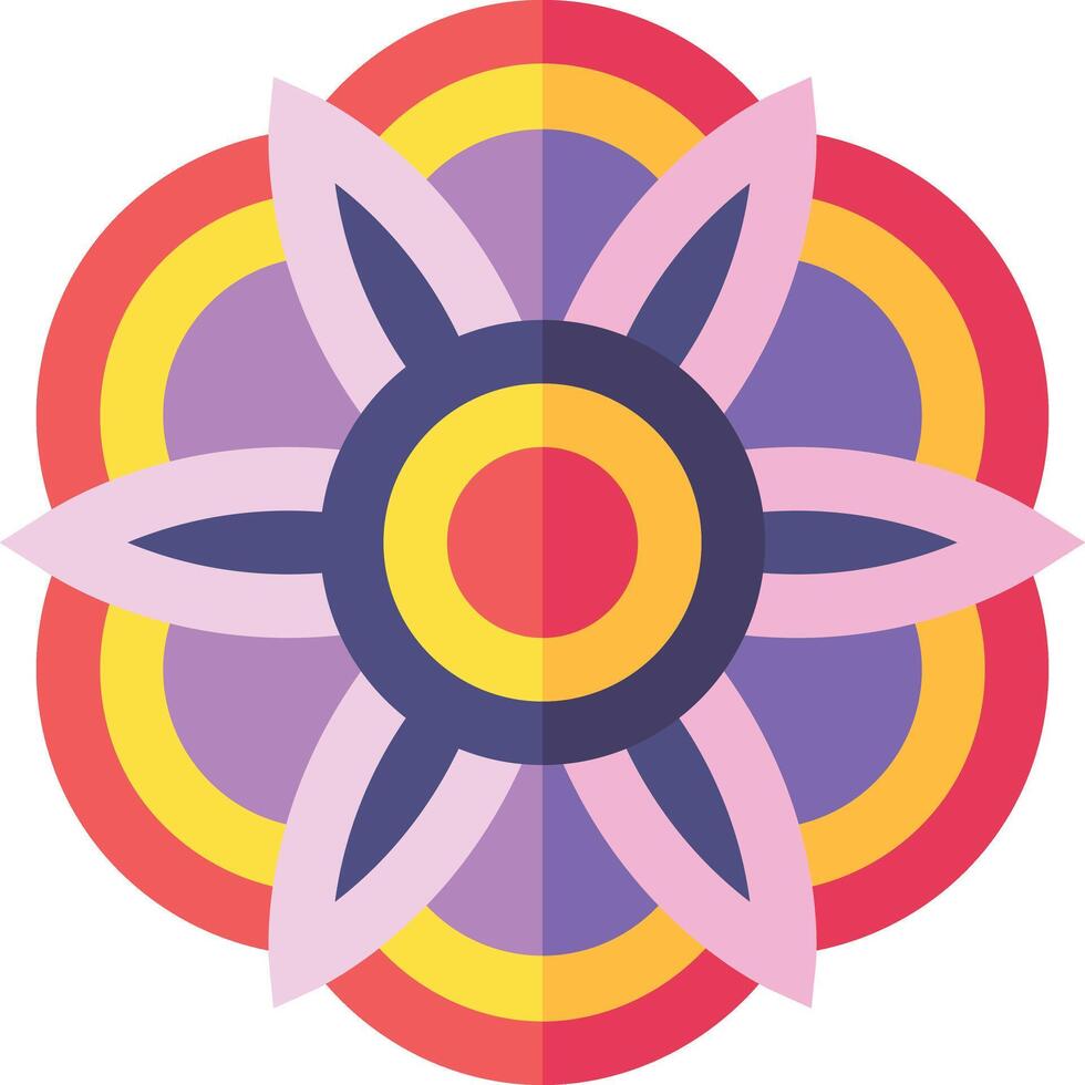 mandala illustration design vector