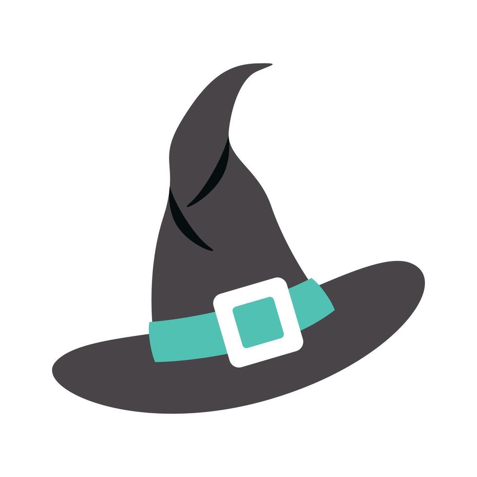 Wizard Hat isolated illustration on white background vector