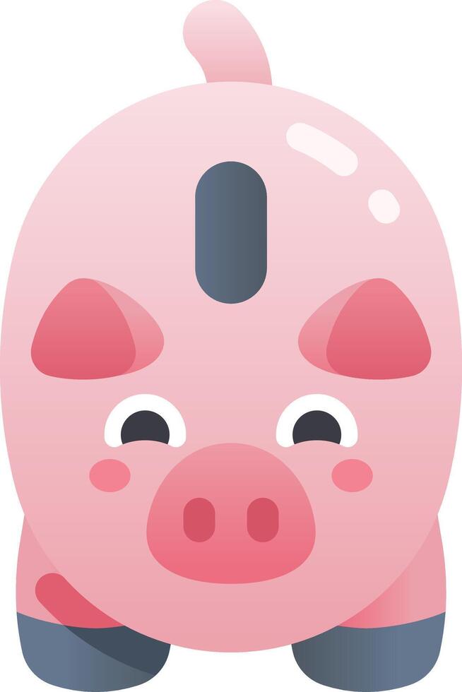 piggy bank illustration design vector