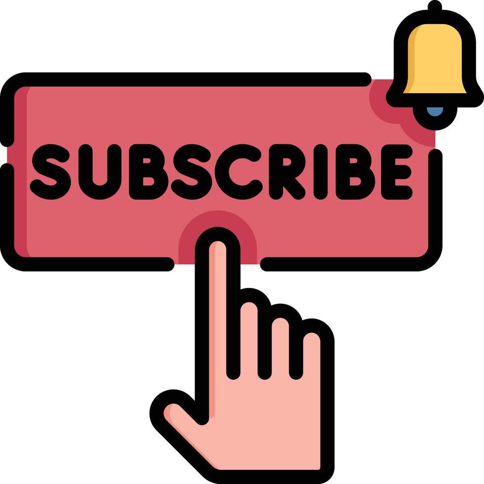 subscribe illustration design vector