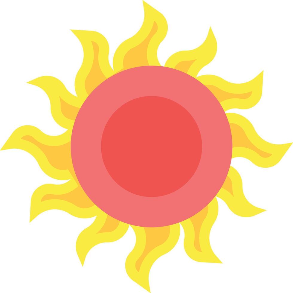 sun illustration design vector