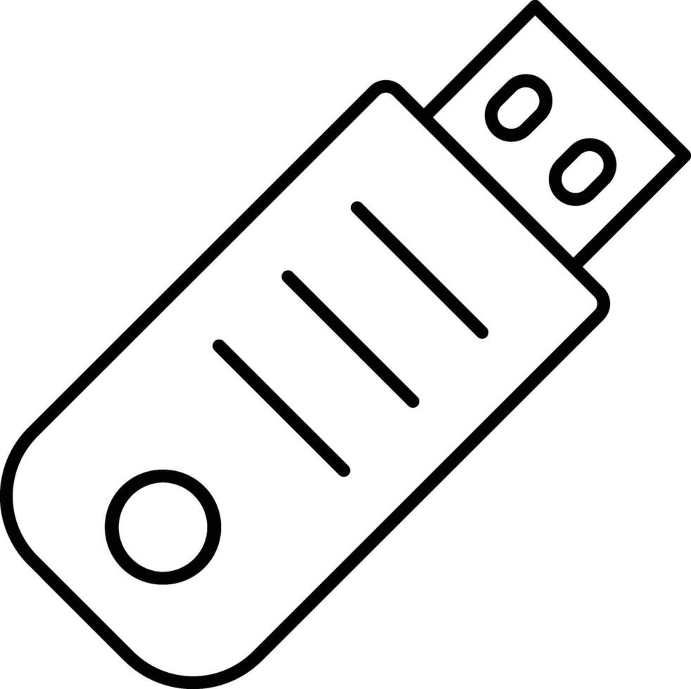usb drive illustration design vector