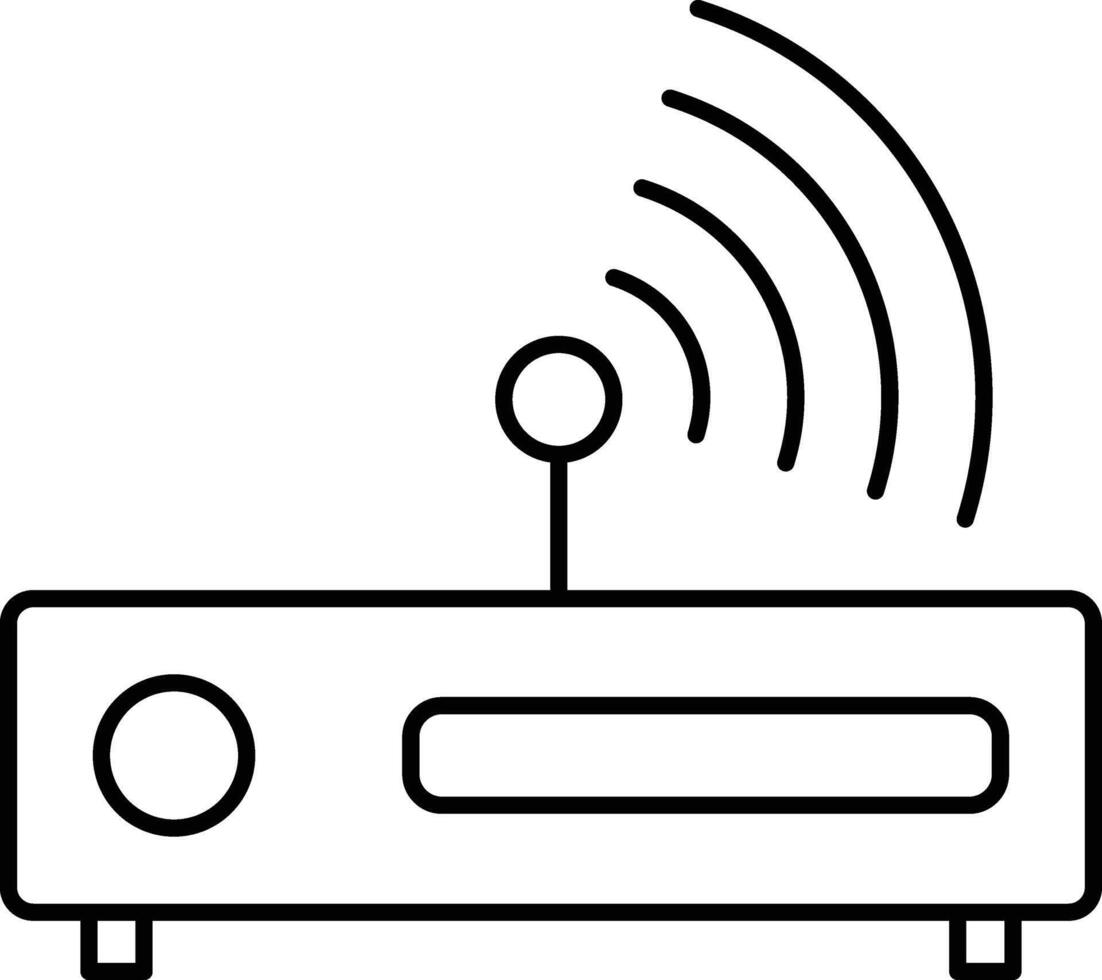 wifi router illustration design vector