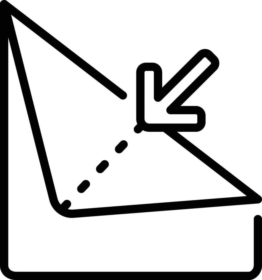 origami illustration design vector