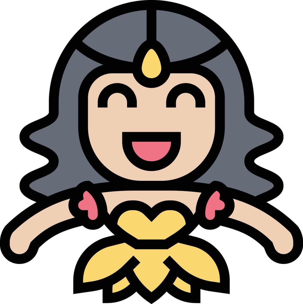 ballerina illustration design vector