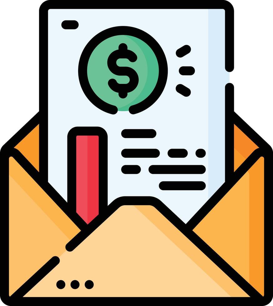 mail illustration design vector