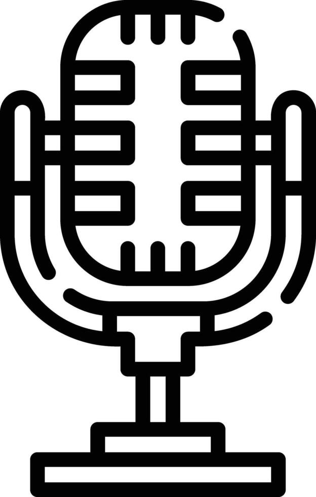microphone illustration design vector