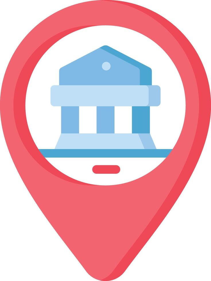 location illustration design vector