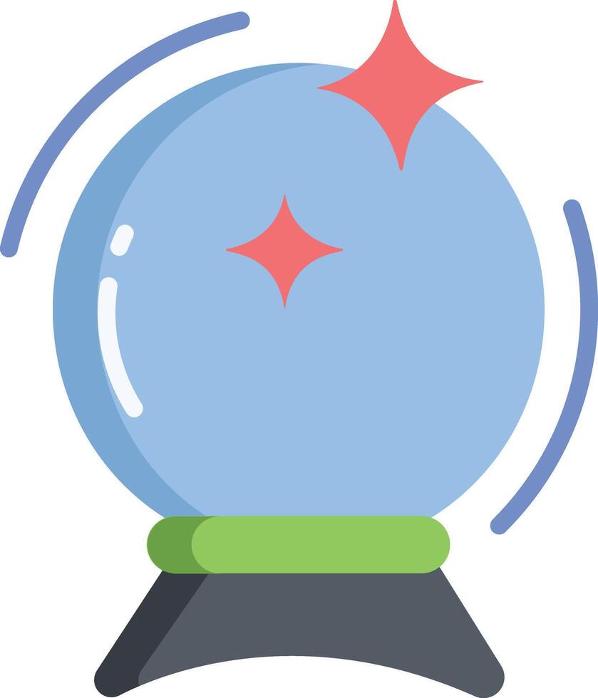 magic ball illustration design vector