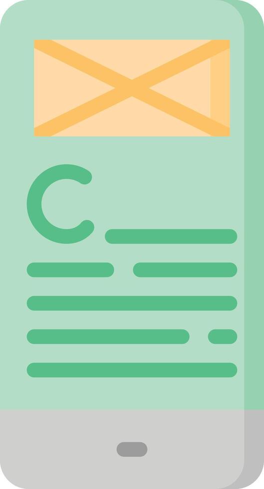 mobile app illustration design vector