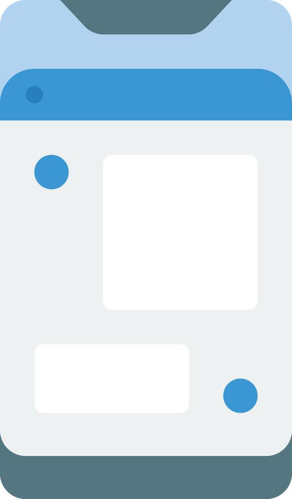 mobile illustration design vector