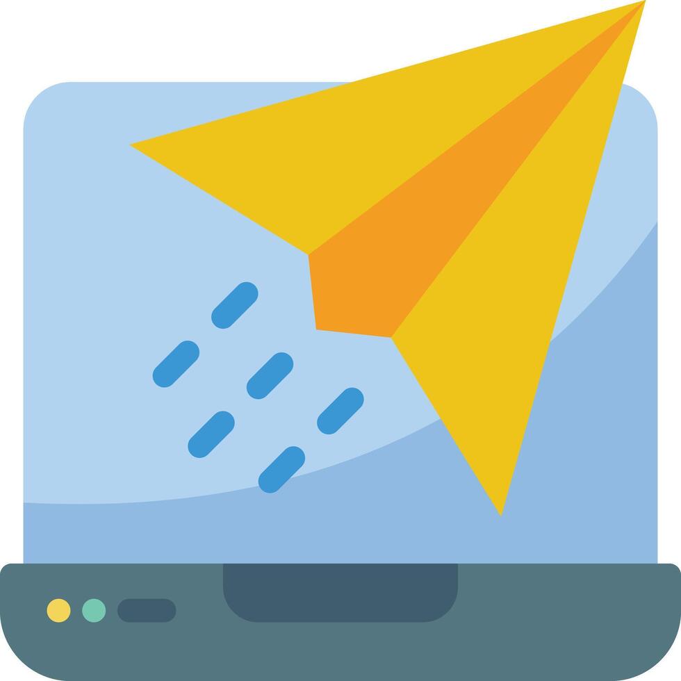 laptop illustration design vector