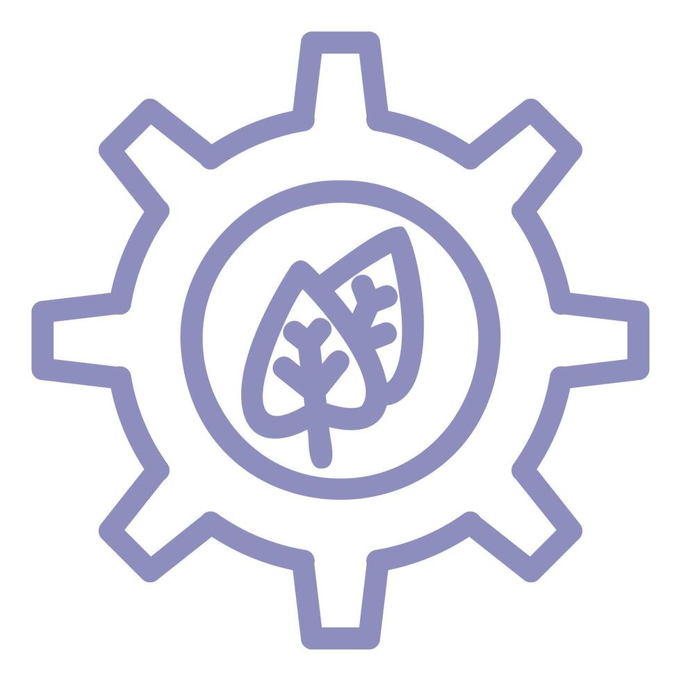 Sustainable Solutions Outline Fill Icon vector