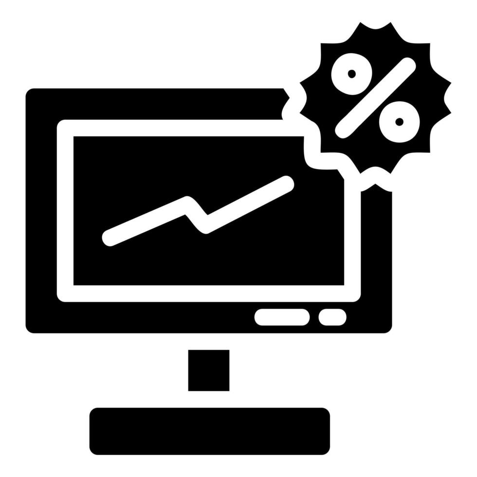 Increase in Online Sales vector
