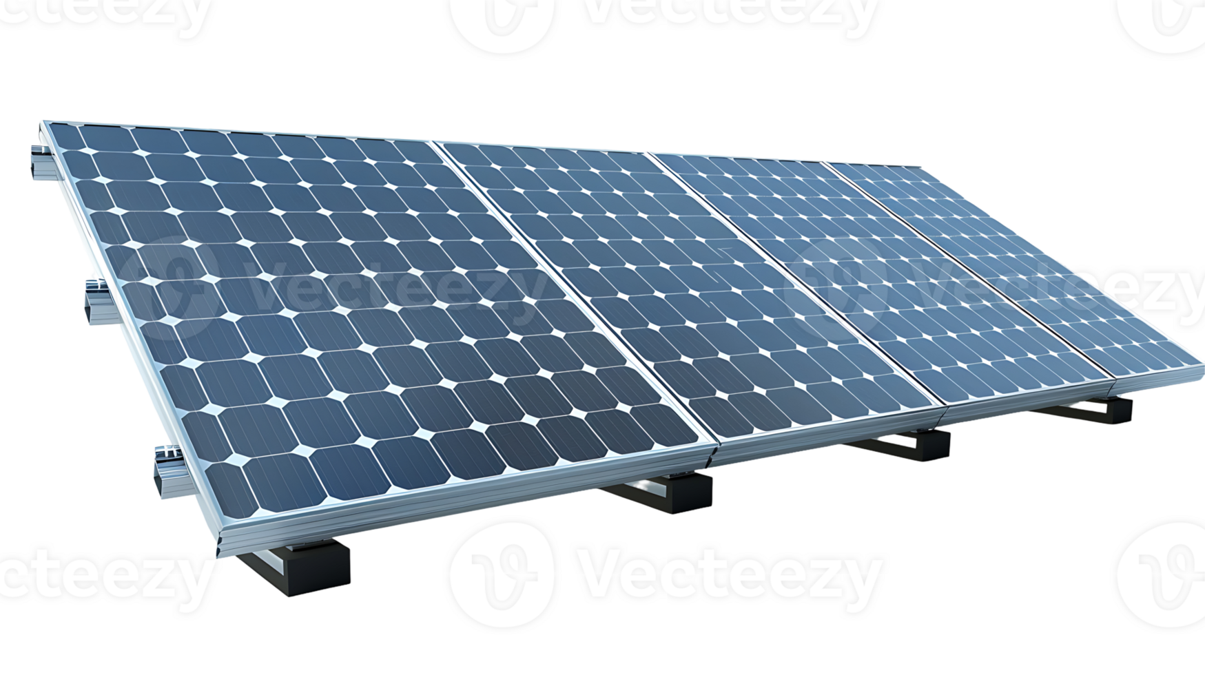 Solar panel on a transparent background png