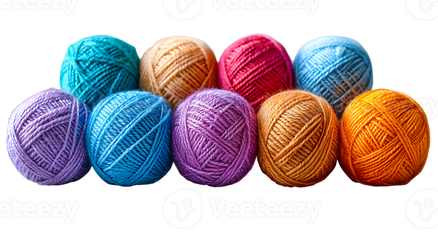 Wool soft yarn balls on a transparetn background 47414402 PNG