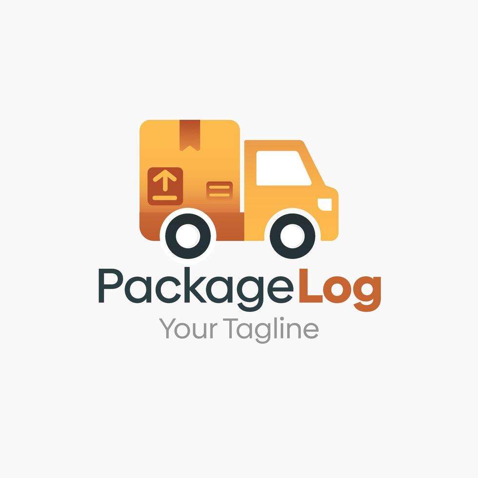 Package Logistic Logo Template Design. Good for Business, Startup, Agency, and Organization vector