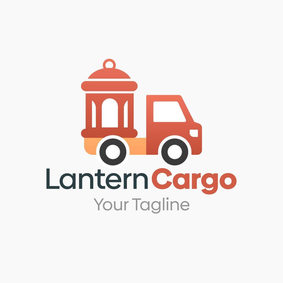Lantern Cargo Logo Template Design. Good for Business, Startup, Agency, and Organization vector