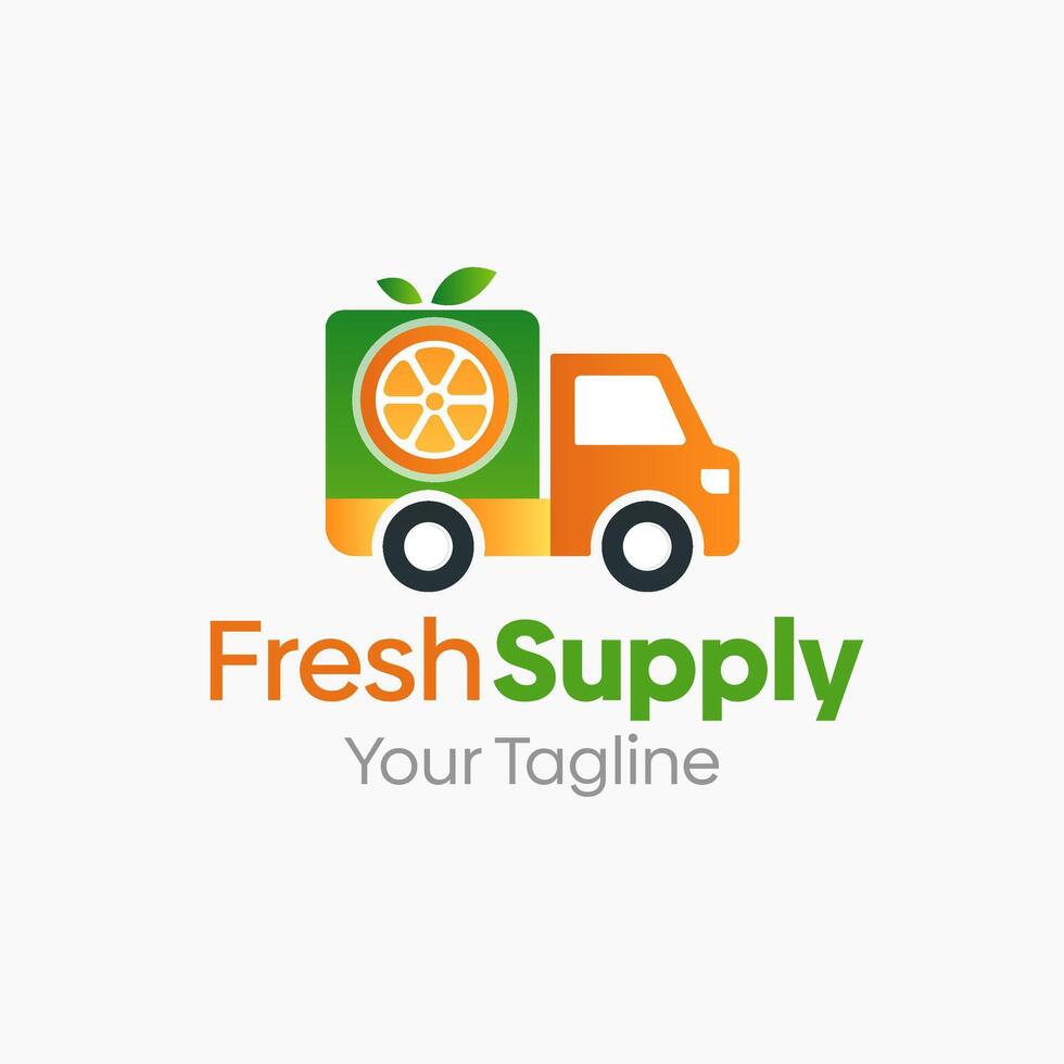 Fresh Supply Logo Template Design. Good for Business, Startup, Agency, and Organization vector