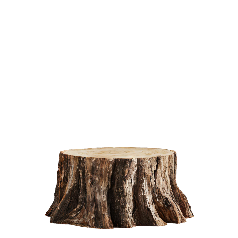 stump podium for product display png