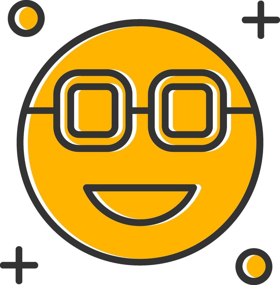 Cool Line Filled Slip Icon vector