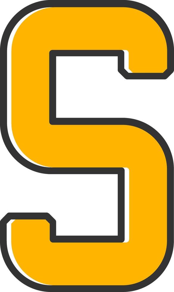Small s Icon vector