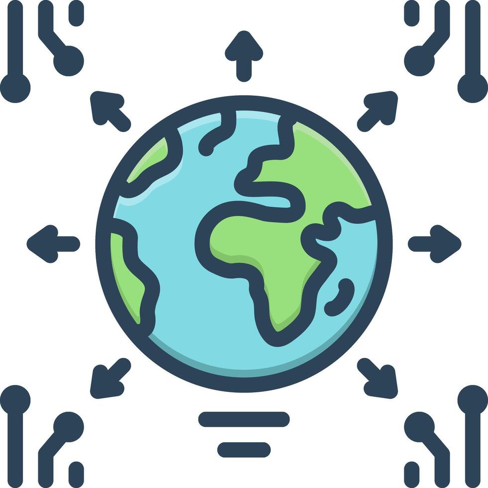 Color icon for solution vector