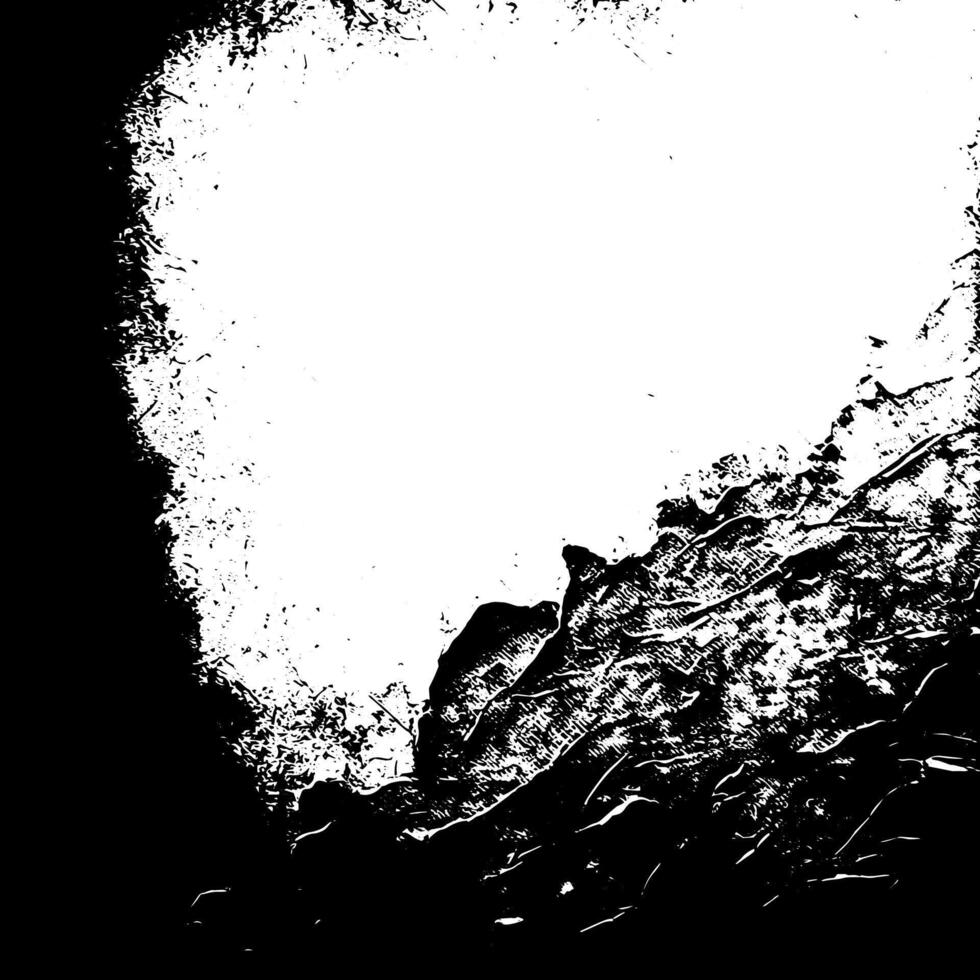 Grunge border texture background. Abstract frame overlay. Dirty and damaged backdrop. vector