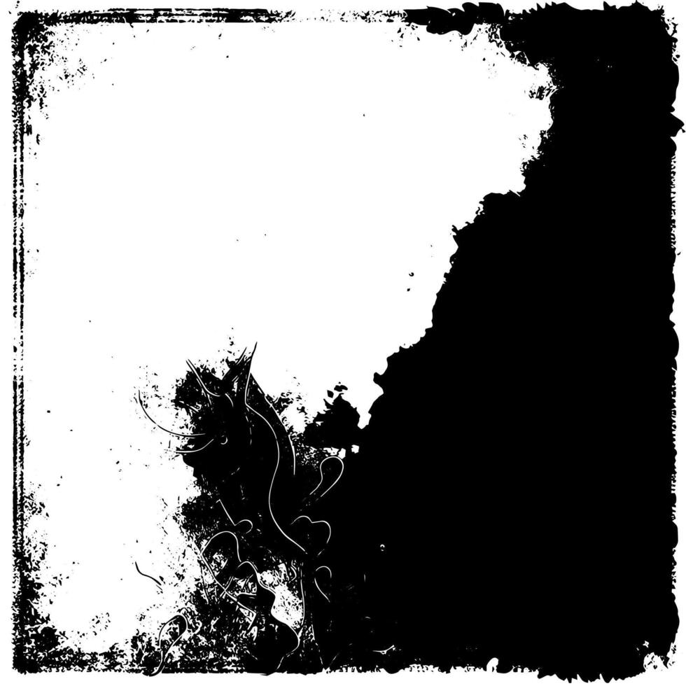Rustic grunge texture with grain and stains. Abstract noise background. Weathered surface. vector