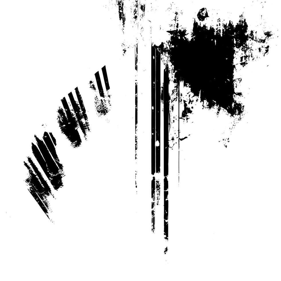 Rustic grunge texture with grain and stains. Abstract noise background. Weathered surface. vector